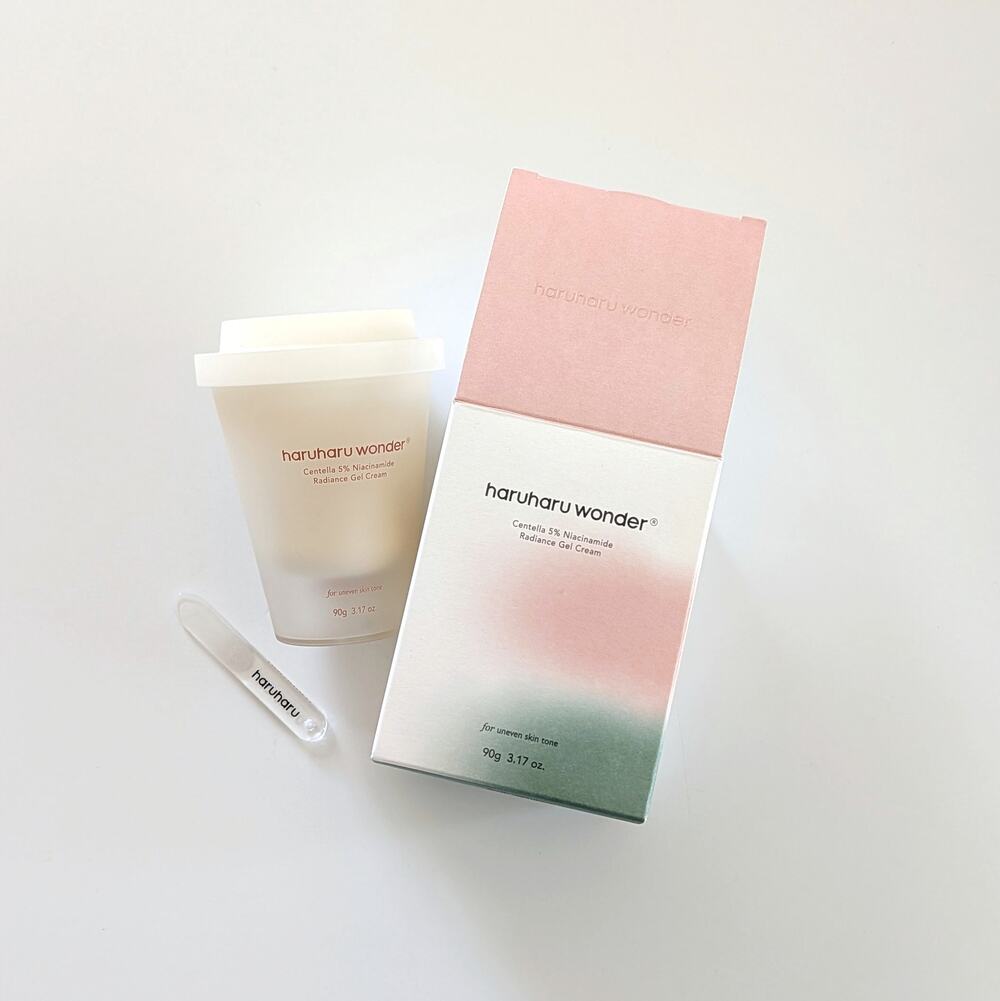 Haruharu Wonder Centella Niacinamide Radiance Gel Cream 3.17 oz (full size)